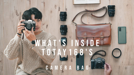 What is inside totay168 memento camera bag